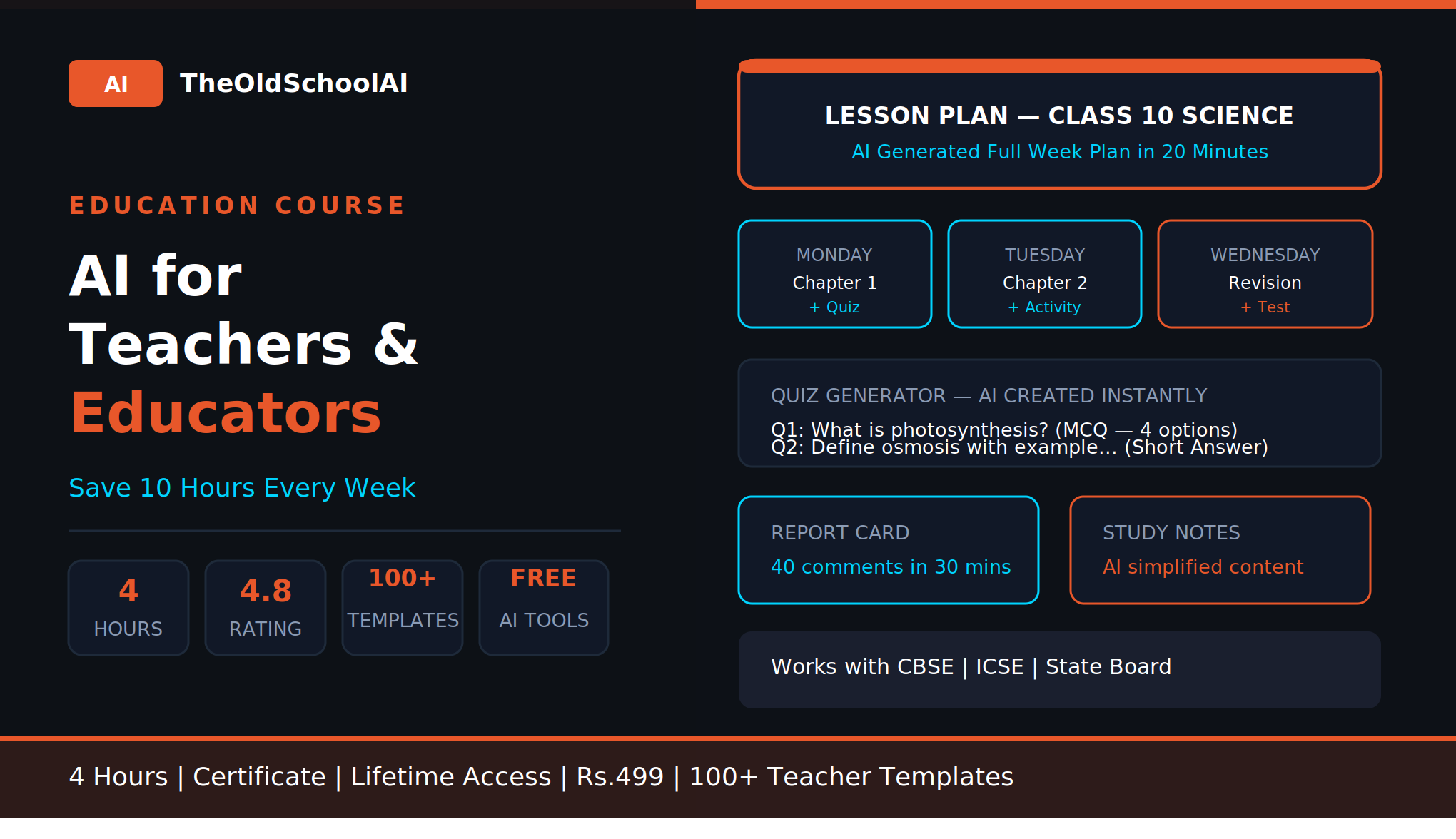 AI for Teachers and Educators